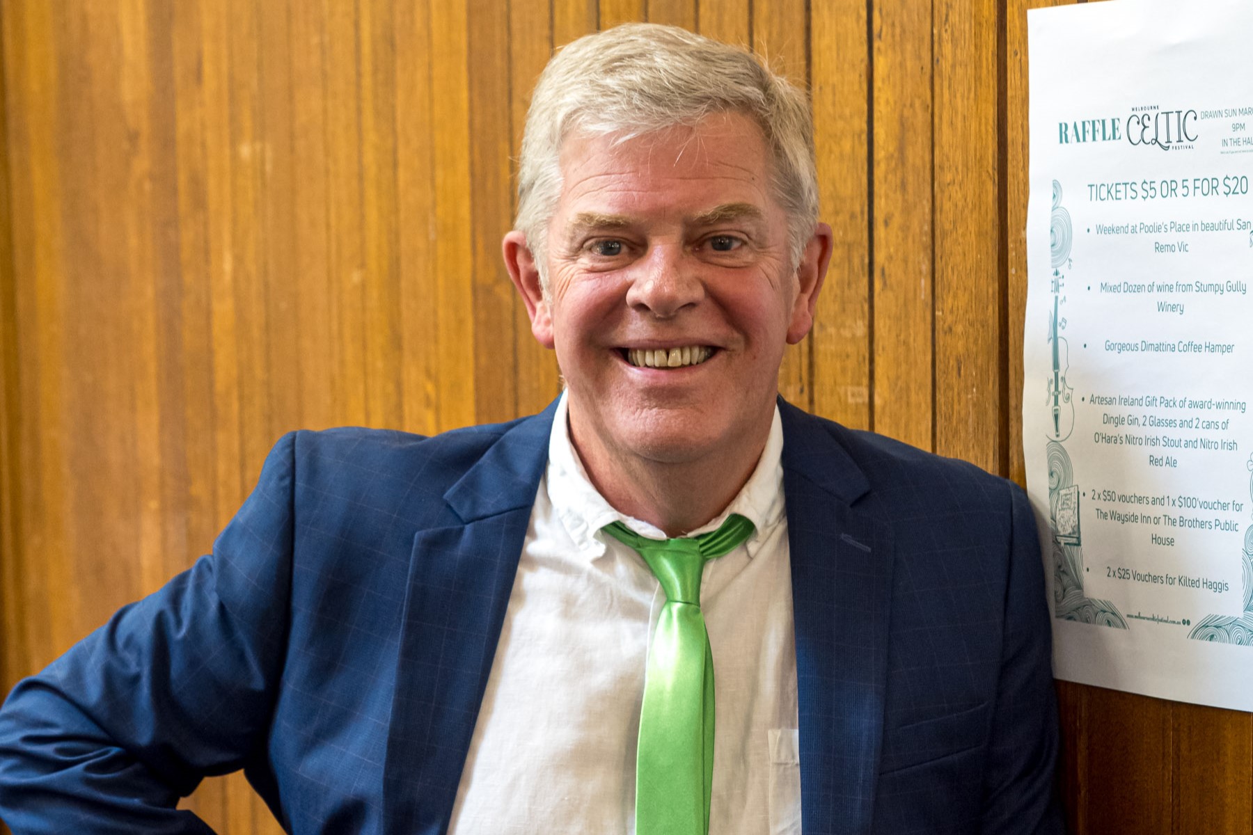 Melbourne Celtic Festical 17 March 2025 Christopher McKenna Compere