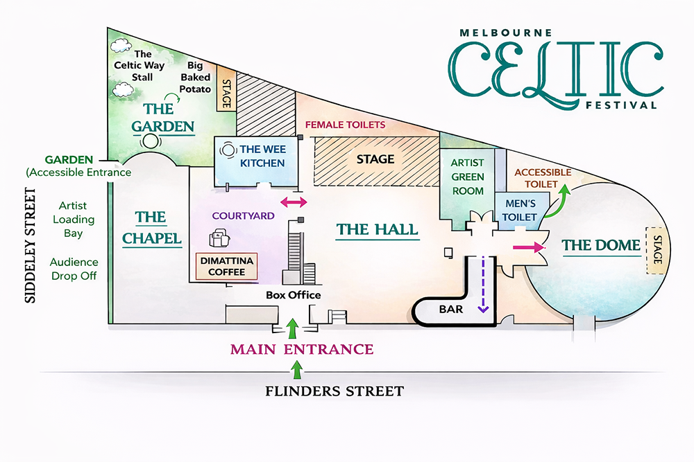 Melbourne Celtic Festival Mission To Seafarers 17.03.2026